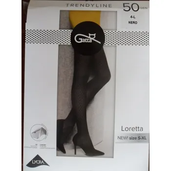 Dámské punčochy Gatta Loretta 125 50 den Punčochové kalhoty bordo