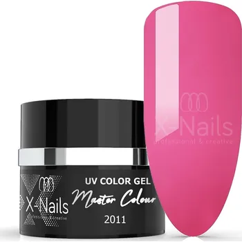Přípravek na nehty X-NAILS bezvýpotkový UV/LED gel Master Line, 5 ml - PUNCH PINK (Quick UV/LED gel na gelové nehty, bez výpotku)