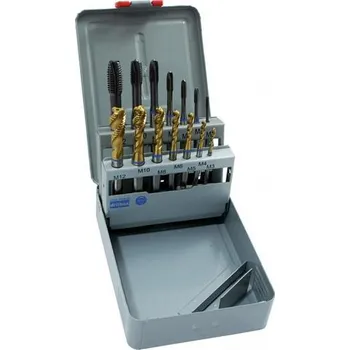 Závitořezný nástroj Bučovice Tools SADA STROJNÍCH ZÁVITNÍKŮ NA NEREZ M3-M12 1660HQ(3660HQ)+2260(4260)