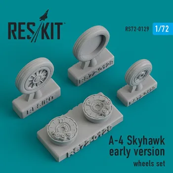 Plastikový model Reskit 1/72 A-4 Skyhawk early wheels set...