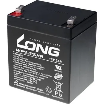 Záložní baterie LONG baterie 12V 5Ah F2 HighRate (WP5-12SHR) AV