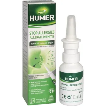 Nosní sprej Recenze HUMER Stop alergii nosní sprej 20 ml