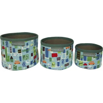 Úložný box TROJPYTLÍK, úložný koš - set 3 kusů