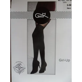 Dámské punčochy Gatta Girl - up 34 20 den Punčochové kalhoty nero-černé