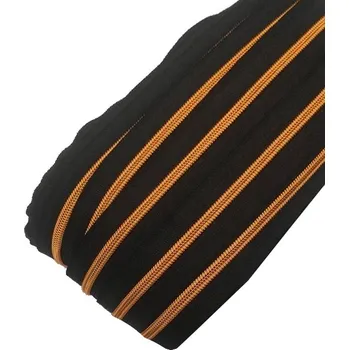 Zip Zip spirálový v metráži 5mm tmavo-zlaté zoubky