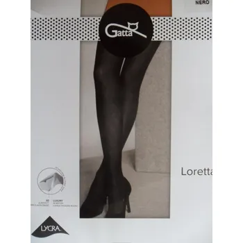 Dámské punčochy Gatta Loretta 126 50 den Punčochové kalhoty nero-černé