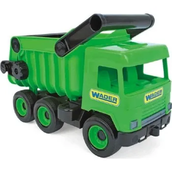 autíčko Wader Middle Truck sklápěč 36 cm zelený