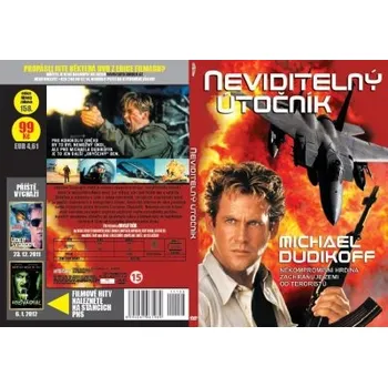 DVD film Neviditelný útočník DVD pošetka