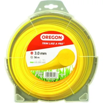 Struna do sekačky Žací struna OREGON 3,0mm x 56 m - ŽLUTÁ KULATÁ (69-370-YE)