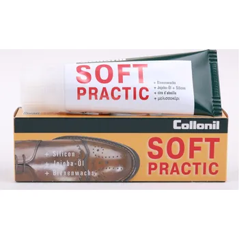 Pleťový krém Collonil Soft Practic 75 ml BÍLÝ vyživující denní krém na obuv