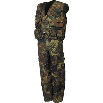 Max-Fuchs Souprava dětská Flecktarn (kalhoty a vesta) Velikost: 170/176