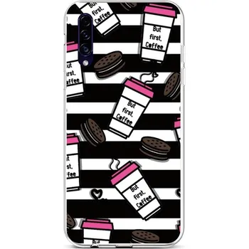 Kryt Samsung A30s silikon Kafíčka (obal neboli pouzdro na Samsung A30s)
