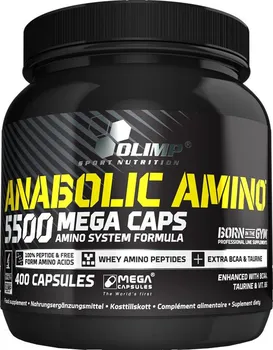 Aminokyselina Olimp Anabolic Amino 5500 Mega 400 cps.