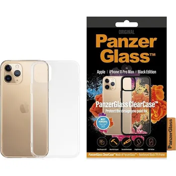 Pouzdro na mobilní telefon PanzerGlass ClearCase Black Edition pro Apple iPhone 11 Pro Max černé