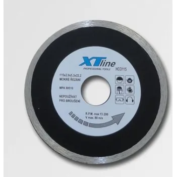 Brusný kotouč Diamantový kotouč XTline HCO125