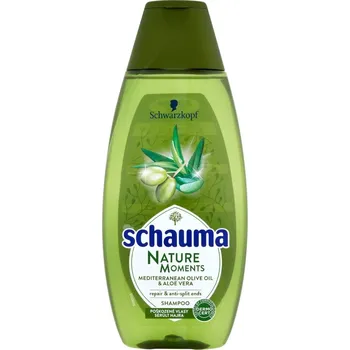 Recenze Schwarzkopf Schauma Nature Moments Olive Oil & Aloe Vera 400 ml Šampon Recenze Schwarzkopf Schauma Nature Moments Olive Oil & Aloe Vera 400 ml
