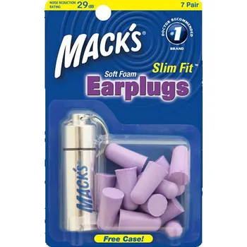 Špunt do uší Mack's Slim Fit™ špunty do uší Množství v balení: 7 párů Štíhlé špunty do uší