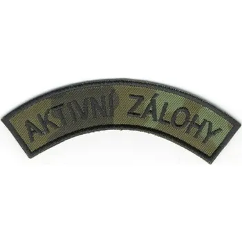 Nášivka NAVYS Velcro nášivka Aktivní zálohy