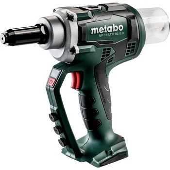 Nýtovací pistole Metabo NP 18 LTX BL 619002890 SERVIS EXCLUSIVE|Rozšíření záruky na 3 roky zdarma.