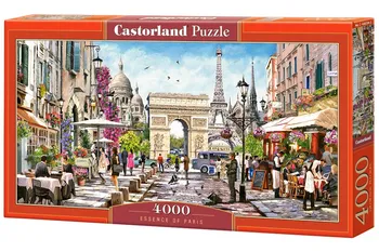Puzzle Castorland Pamětihodnosti Paříže 4000 dílků