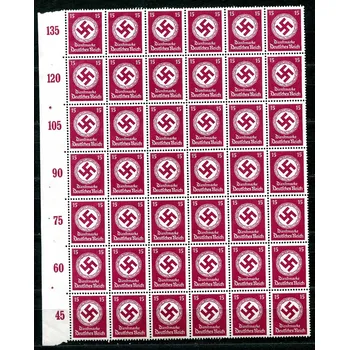 Poštovní známka (1934) MiNr. D 139 ** 42-bl + okr. - Deutsches Reich - Služební známka