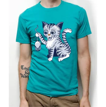 Tričko - Kočka a myš (Pecka), Barva látky růžová , Střih Dámsky, Velikost XS