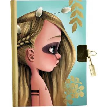 Zápisník Avenue Mandarine Zápisník se zámkem modrý