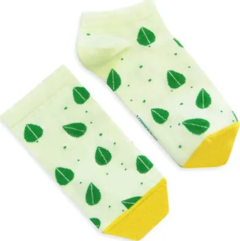 Pánské ponožky Ponožky - Listy zelene (kotníkové), Střih Pánsky/UNISEX, Velikost 42-46