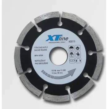 Brusný kotouč Diamantový segmentový kotouč XTline HDS115