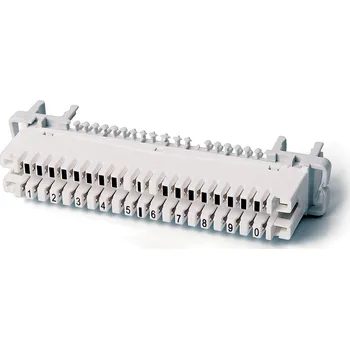 Svorkovnice typ KRONE, LSA-PLUS, rozpojovací, bílá