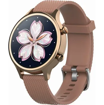 Ostatní příslušenství k chytrým hodinkám eses Silikonový řemínek - Vzorovaný hnědý, 18 mm