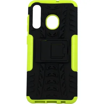 Pouzdro na mobilní telefon Kryt Samsung A30s se stojánkem zelený (obal neboli pouzdro Samsung A30s)