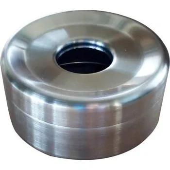 Popelník Popelník stolní samozhášecí průměr 150 mm nerez