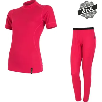 SENSOR SET DOUBLE FACE dámský krátký rukáv + spodky