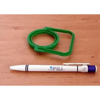 Kanystr PET kanystr 5 l - Držák nosič zelený, poutko 50mm