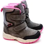 V+J obuv Dívčí sněhule SPROX 488607 růžovošedé Velikost: 32