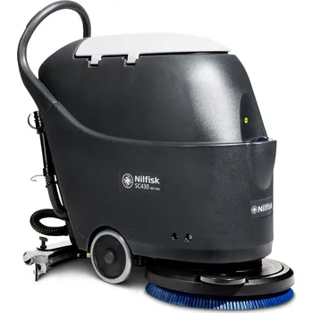 Podlahový mycí stroj Nilfisk SC430 GO FULL PKG podlahový bateriový mycí stroj