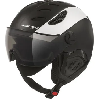 MANGO přilba CUSNA PRO, černá|bílá mat 61-64 cm