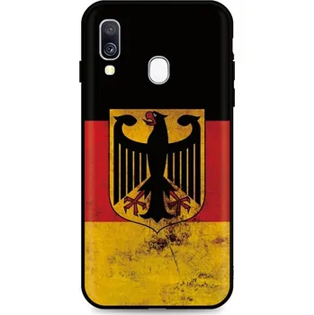 Pouzdro na mobilní telefon Kryt Samsung A40 silikon Germany (obal neboli pouzdro na Samsung A40)
