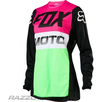 cyklistický dres Dámský dres FOX Womens 180 FYCE Jersey Multi 2020 L