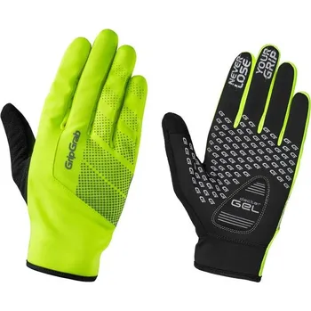 Cyklistické rukavice rukavice GRIPGRAB Ride Hi-Vis Windproof Midseason M