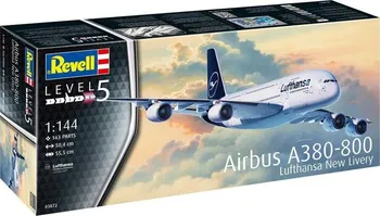 Plastikový model Revell Airbus A380-800 Lufthansa New Livery 1:144