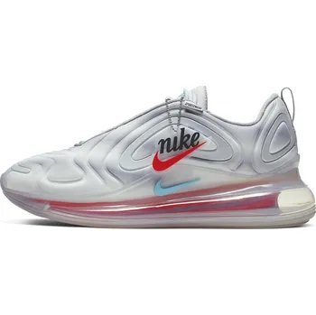Pánské tenisky Recenze NIKE Air Max 720 Wolf Grey/Teal Nebula/Red Orbit/White