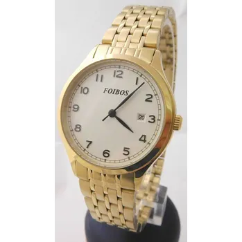 Hodinky Foibos Dámské šperkové zlacené přehledné hodinky Foibos 3L152 (Foibos Dámské šperkové zlacené přehledné hodinky Foibos 3L152)