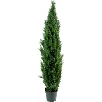 umělá květina CYPŘIŠ MINI, 270cm (Luxusní umělý strom)