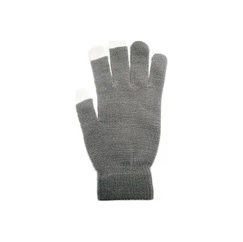 Rukavice Rukavice na dotykový displej šedé dámské RUKDLCDGW