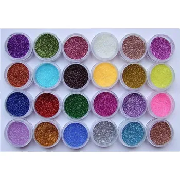 Sada třpytek, 24 barev