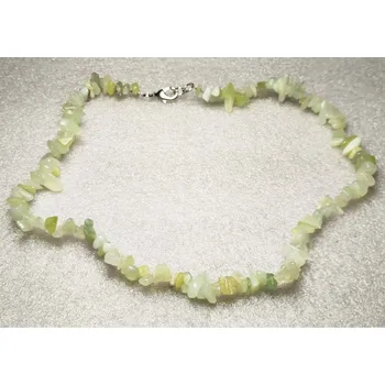 Náhrdelník Magieprirody.cz Náhrdelník Serpentin tromlovaný #29 - z přírodních kamenů