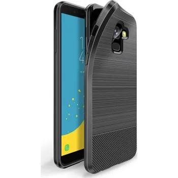 Pouzdro na mobilní telefon Dux Ducis Mojo kryt pro Samsung Galaxy J6 (2018) - černý
