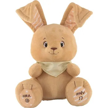 plyšák MaDe Králík s hrou na schovávanou 